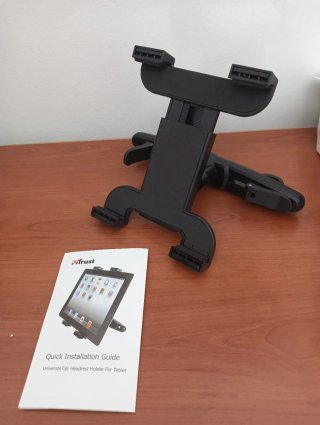 Soporte Tablet Negro Ajustable