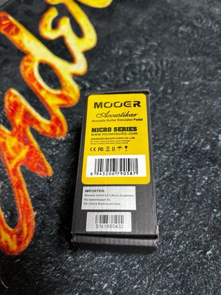 Pedal Mooer Acoustikar