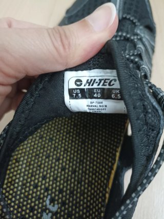 Hi-Tec Calzado Trekking Verano Negro/Gris