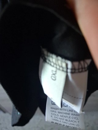 Vestido negro con brillos
