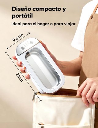 Limpiador ultrasónico para relojes, gafas y joyas