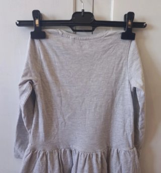 Vestido volantes C&A niña T 6/7