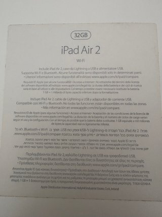 iPad Air 2 32GB Grigio