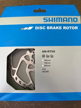 Disco Freno Shimano SM-RT66 180mm