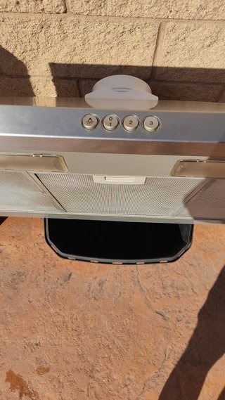 Campana extractora de acero inoxidable