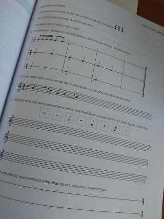 Concierto I, Música, ESO. Bloc de actividades