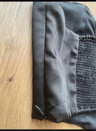 Top Corsé Zara Negro