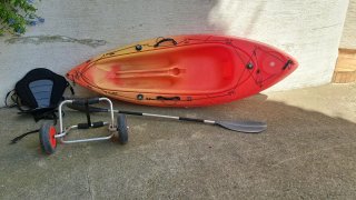 Kayak 1 plaza con accesorios