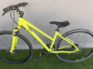 Bicicleta Híbrida Amarilla
