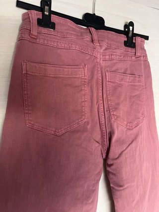 Pantalones vaqueros Bershka rosas