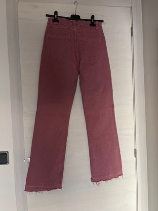 Pantalones vaqueros Bershka rosas