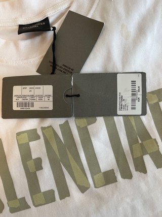 Camiseta Balenciaga Original Talla M