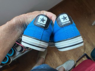 Playeros Converse Azules.
