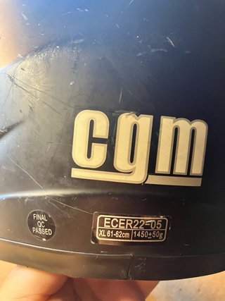 Casco Integral CGM Negro