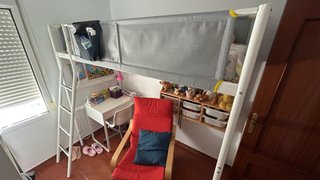 Cama Alta Infantil IKEA VITVAL