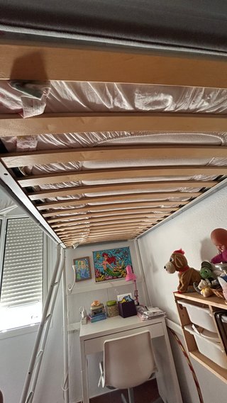 Cama Alta Infantil IKEA VITVAL