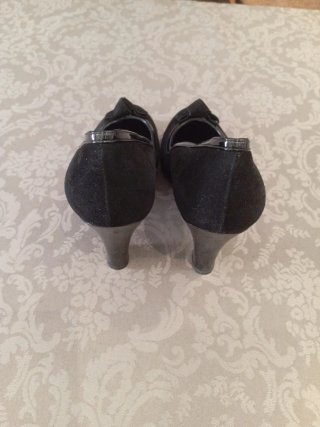 Zapatos tacón Beverly Feldman negros mujer