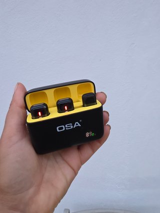 Microfones sem fios OSA c/ estojo