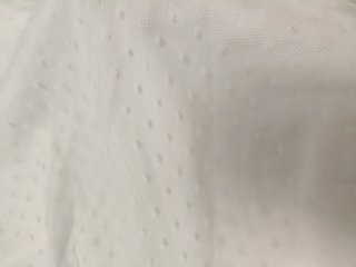 Vestido Blanco y Rosa