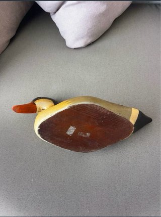 Pato Señuelo Madera Decorativo