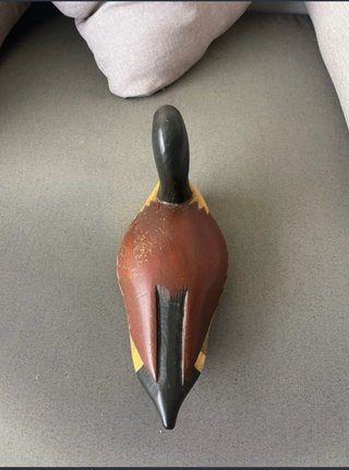 Pato Señuelo Madera Decorativo