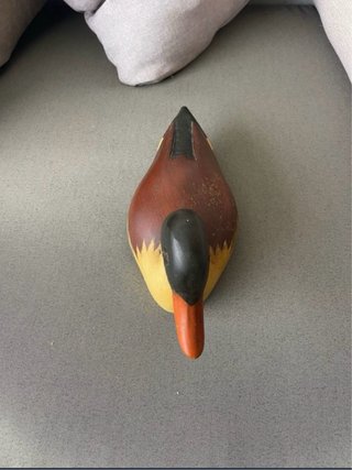 Pato Señuelo Madera Decorativo