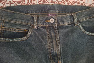 Falda tejana larga Pepe Jeans azul