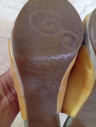 Sandalias Pitillos Piel Tacon Plataforma