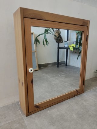 Espejo y Mueble Madera