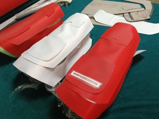 Asiento Vespino nlx de 1989con logo y con caja 3D