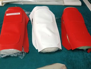 Asiento Vespino nlx de 1989con logo y con caja 3D