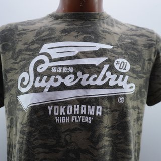 Superdry Camiseta Hombre Verde Talla XXL