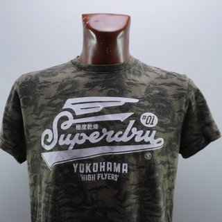 Superdry Camiseta Hombre Verde Talla XXL