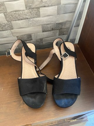Tacones negros