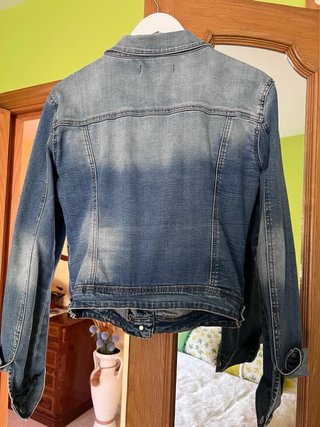 Cazadora vaquera Miss Bon Bon azul