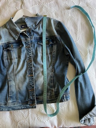 Cazadora vaquera Miss Bon Bon azul