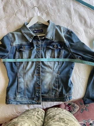 Cazadora vaquera Miss Bon Bon azul