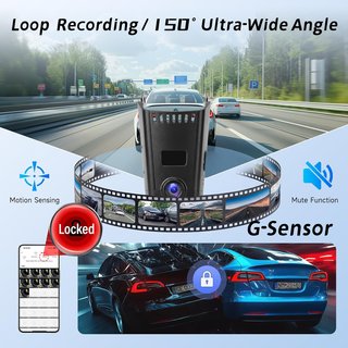 Dashcam 4K WiFi BMW Serie 5/7