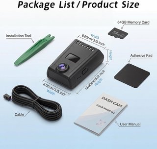 Dashcam 4K WiFi BMW Serie 5/7