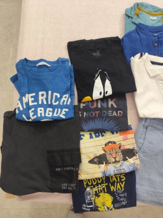 Lote Ropa Verano Niños 5-6 Años