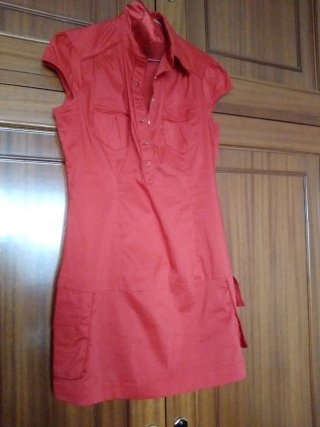 Vestido rojo corto