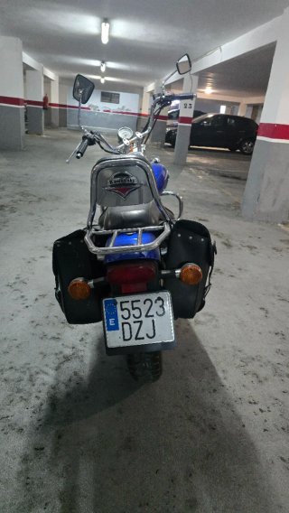 Kawasaki Eliminator 125cc Azul