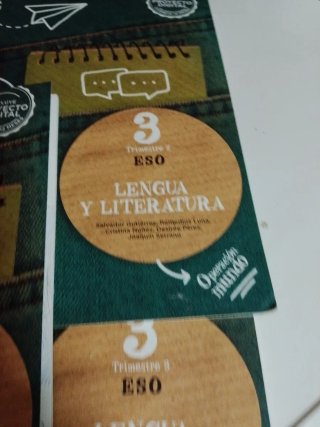 Lengua y literatura 3 ESO