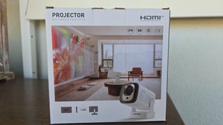 Proyector 1080P WiFi 6 4K con Mando
