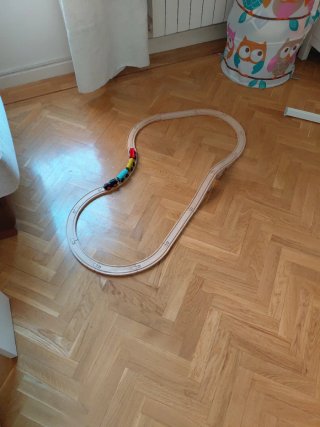 Lote Juguetes Madera Tren, vehículos y Bloques