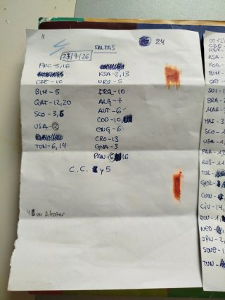 Cromo Panini Mundial 26