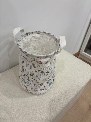 Cesto infantil tela