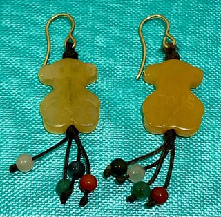 Pendientes Oso Tous Multicor