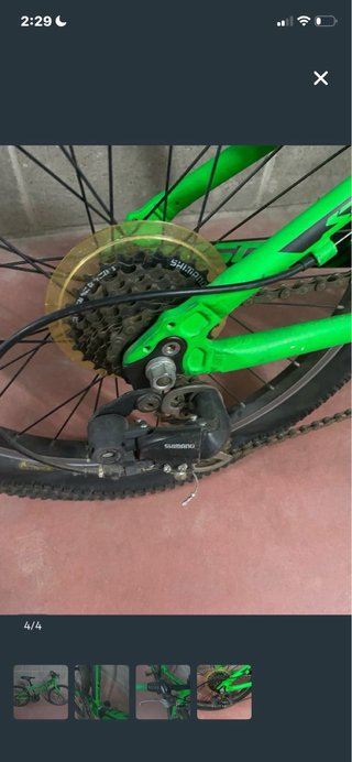 Bicicleta Scott BTT Verde