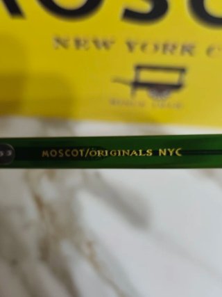 Moscot Foygel Verde Pino Lenti Azzurre